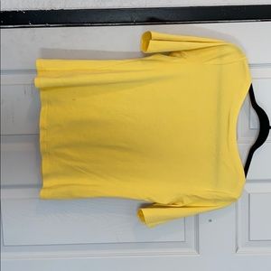 Yellow shirt